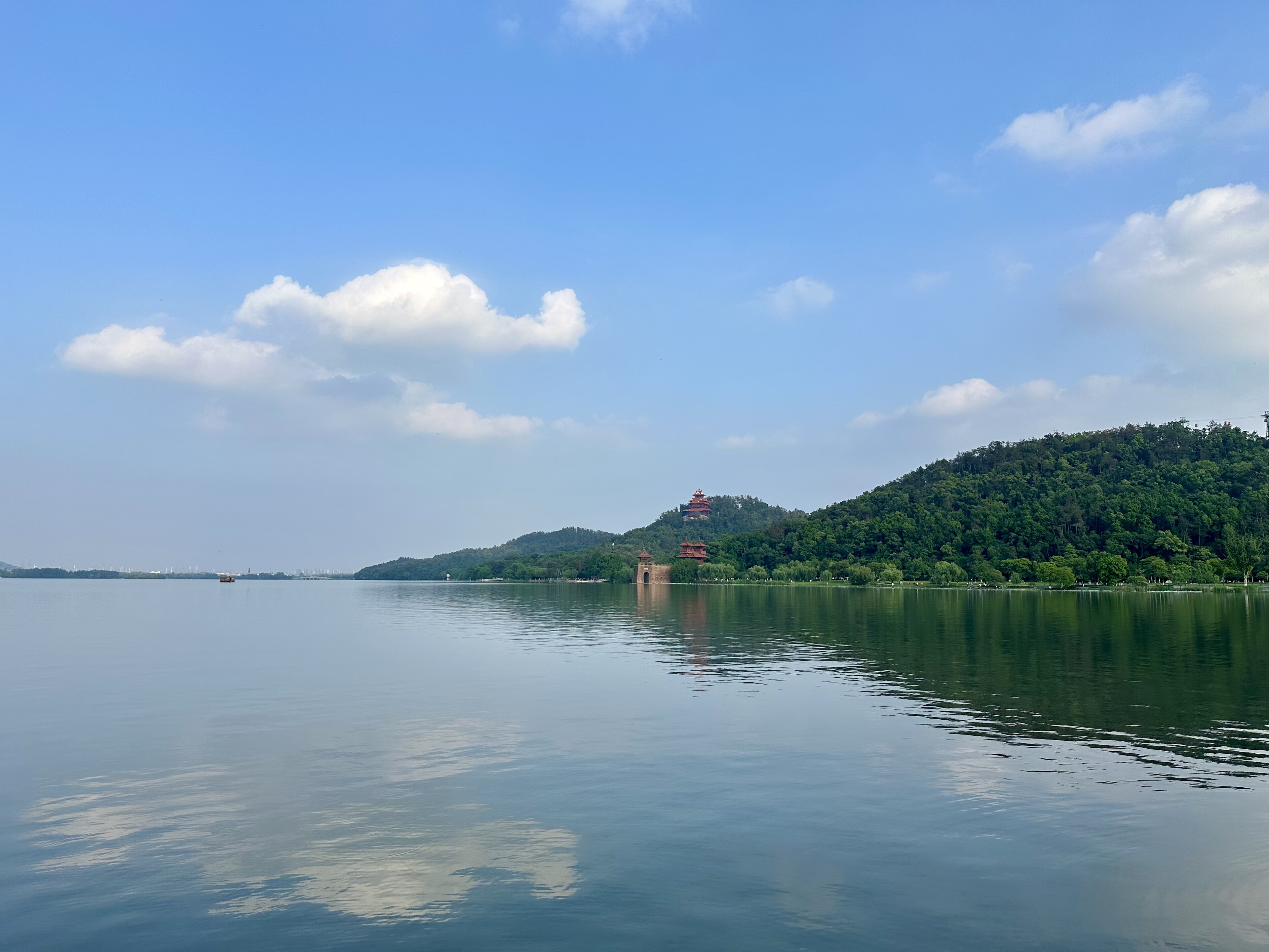 East Lake and Mount Mo in Wuhan