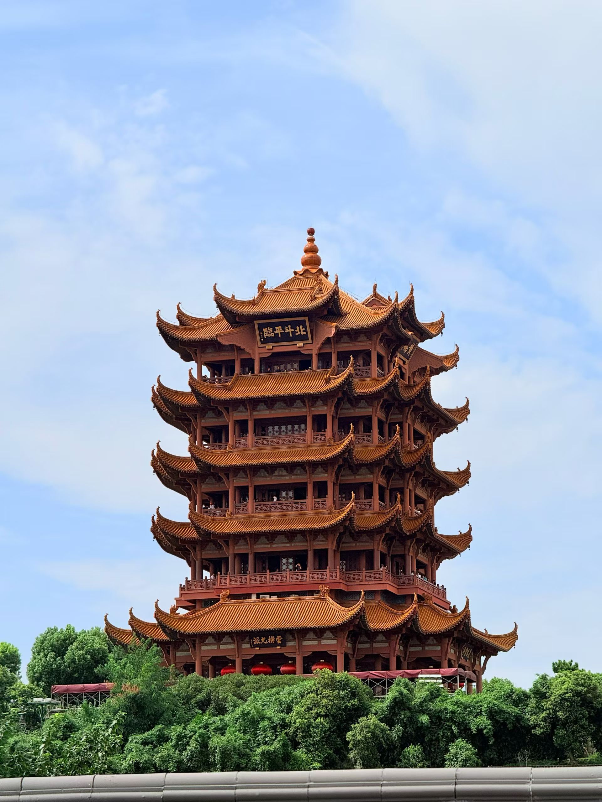 Yellow Crane Tower in Wuhan